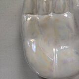 Large ceramic pocket emptier, contemporary design, 80s/90s