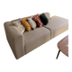 Sofa, there are magazines.