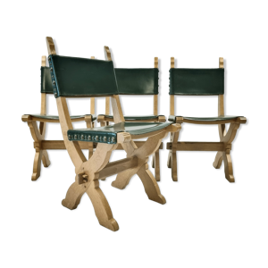 Lot de 4 chaises par Bram Sprij,