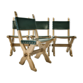 Lot de 4 chaises par Bram Sprij, Pays-Bas 1960