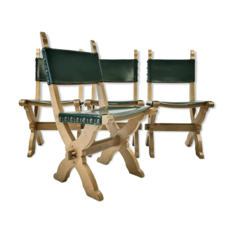 Lot de 4 chaises par Bram Sprij, Pays-Bas 1960