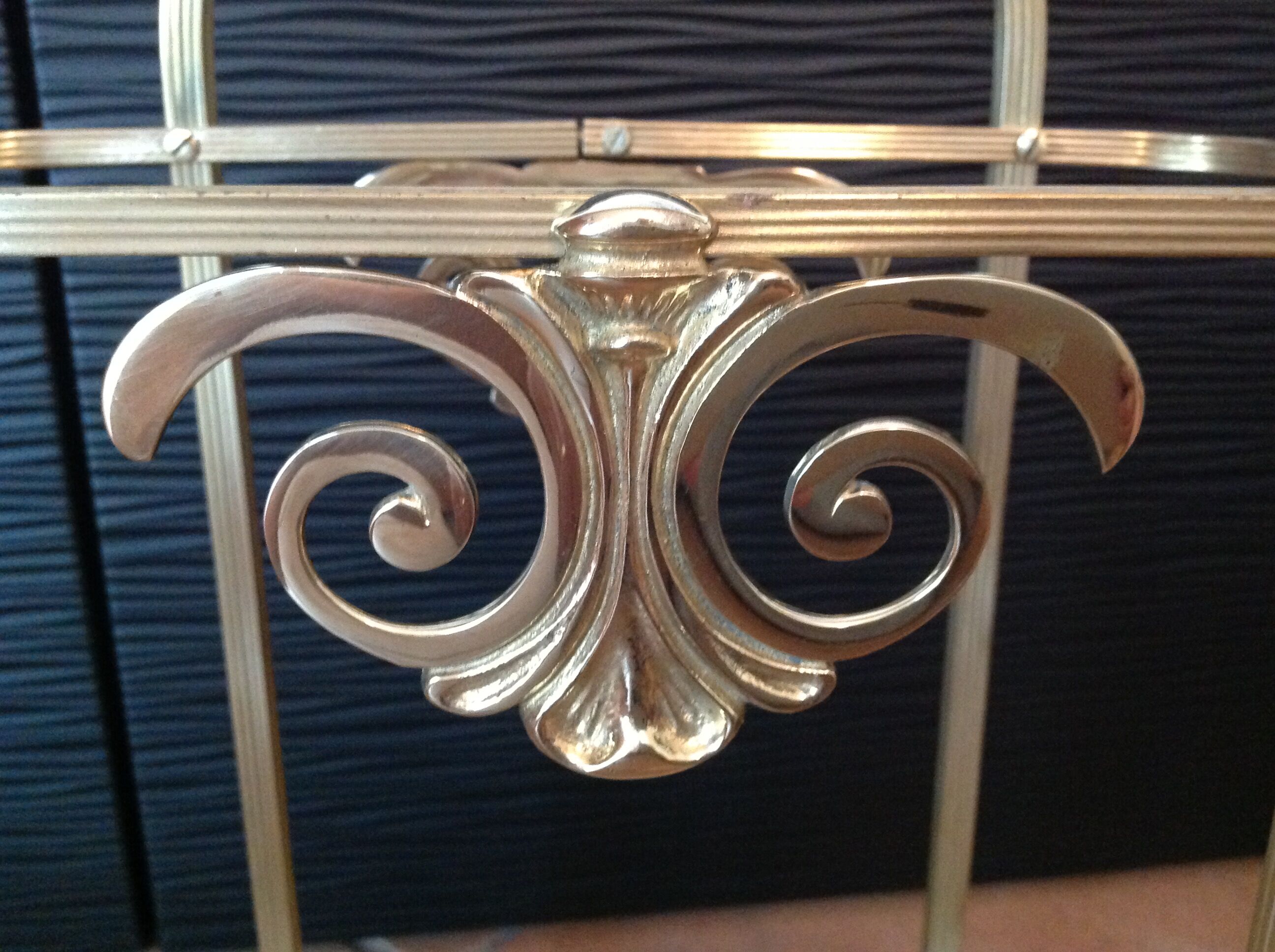 Brass umbrella holder art deco style