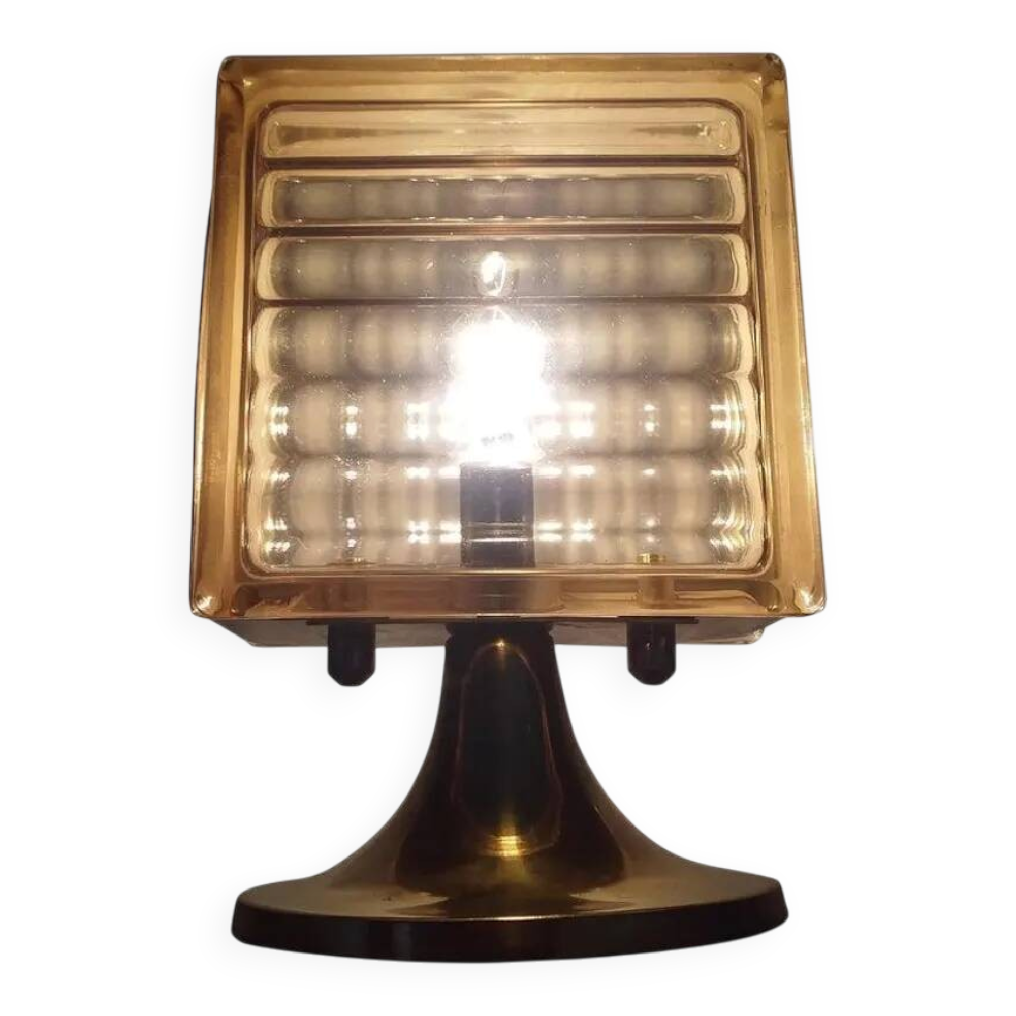 Lampe de table mid-century rare, années 1960