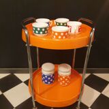 Desserte orange seventies