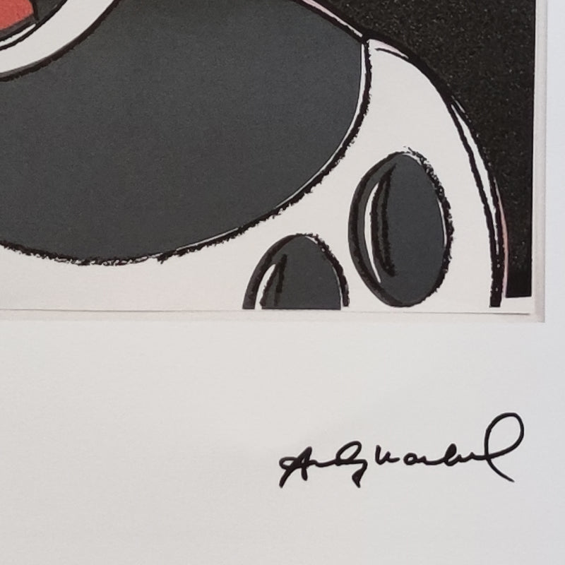 Lithographie Signée Andy Warhol - Édition Limitée Années 80 - Muhammad Ali - 60x60 Cm