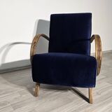 Art deco armchair by Jindrich Halabala, 1940s