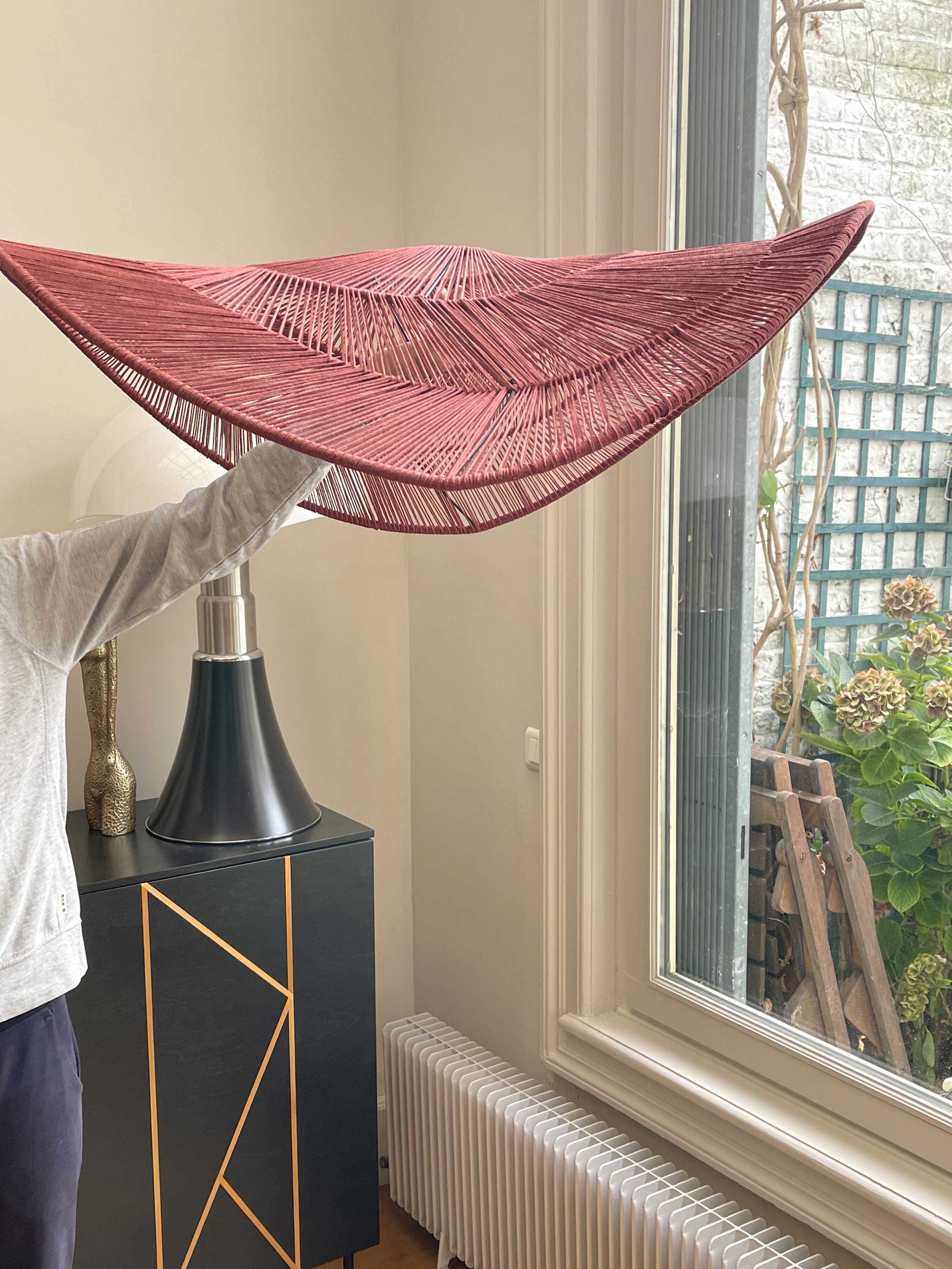 Terracotta lampshade