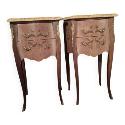 Tables de cheves Marquant 782 en bois de rose et bois de plage