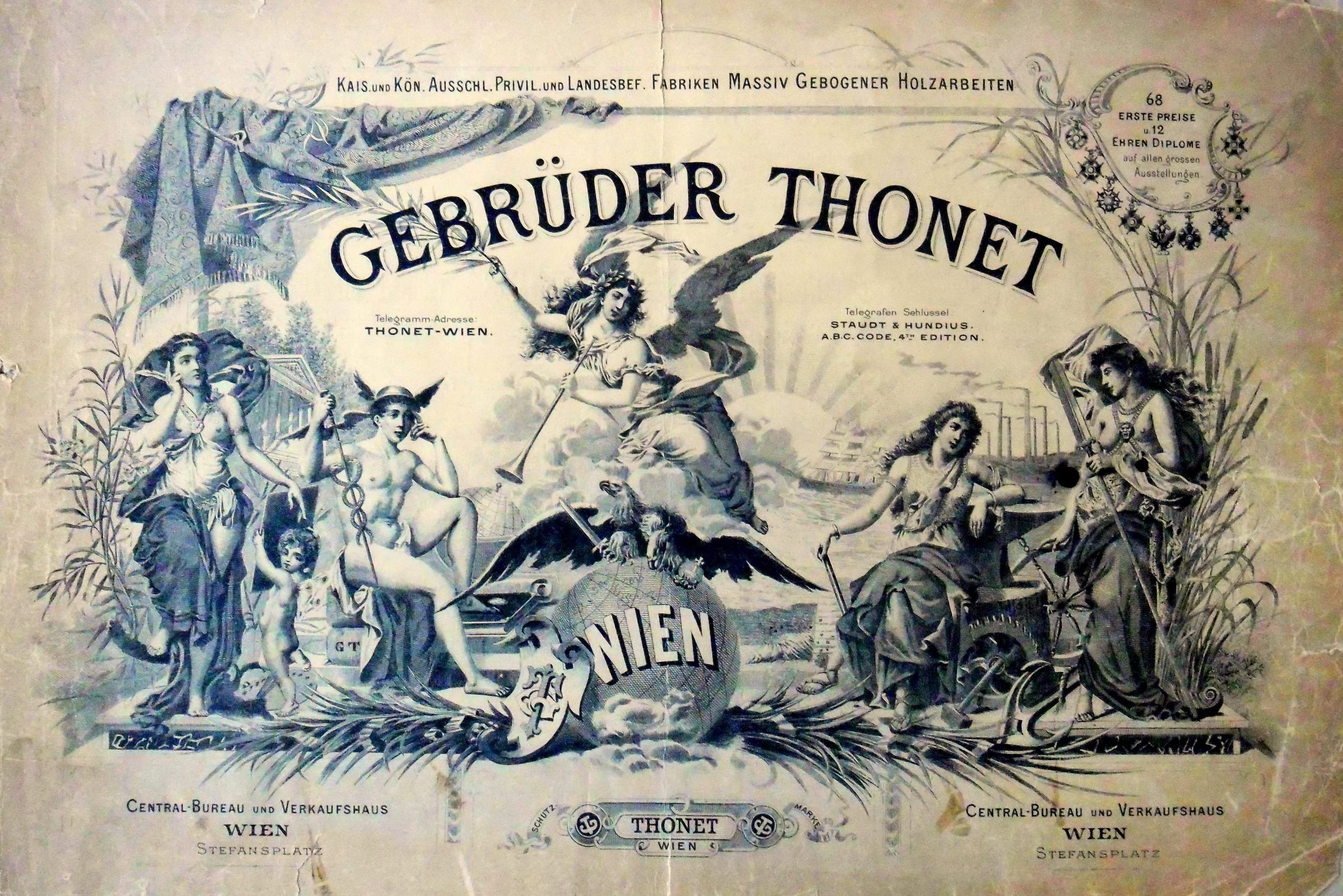 Chair thonet n° 20 omega bistrot