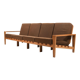 Svante Skogh large Bodo four Seater Sofa in Oak 1957