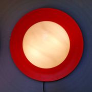 Paire d'appliques murales Space Age orange XXL, 1960