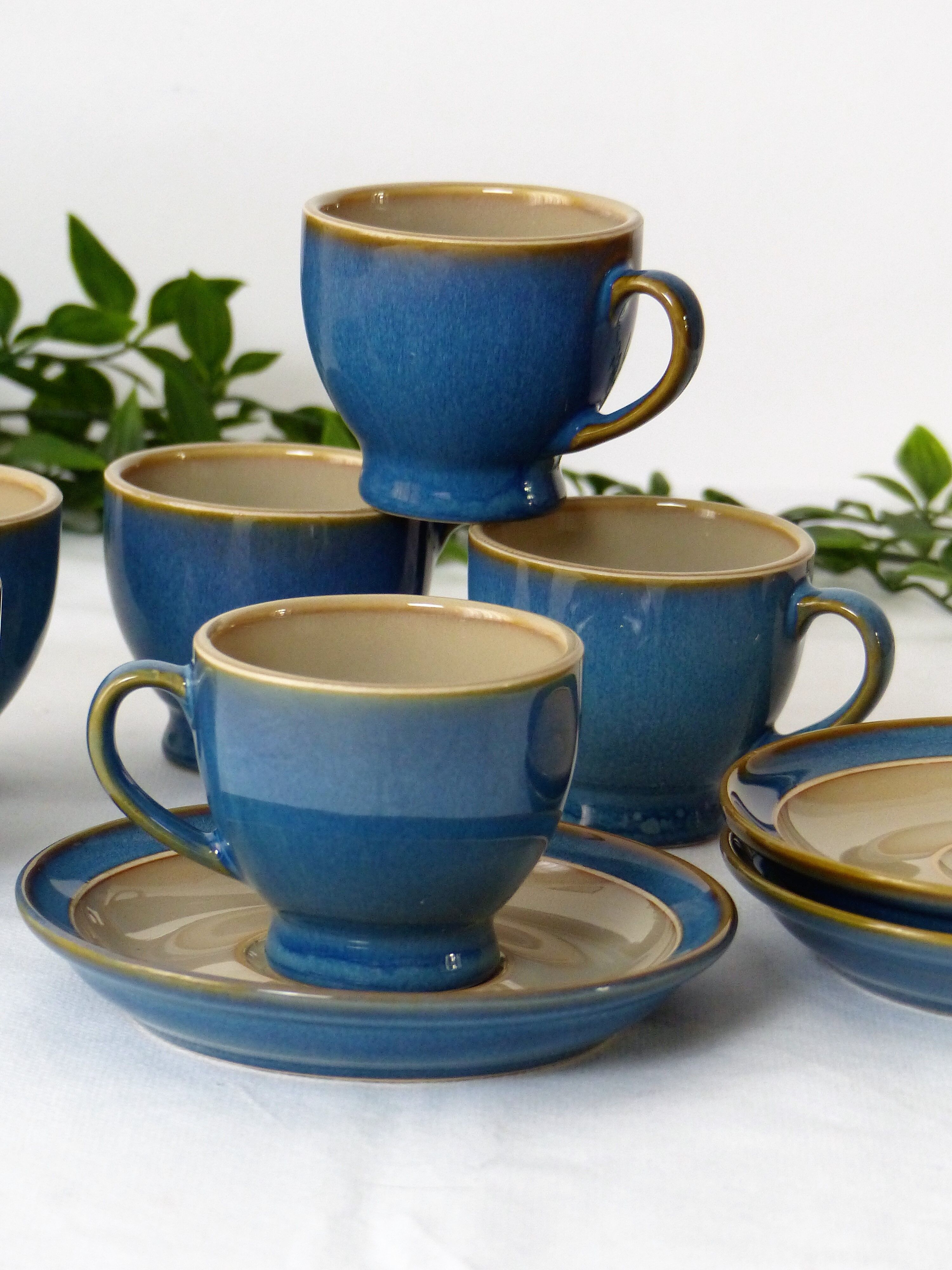 6 ceramic cups