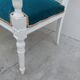 Ensemble salon banquette et 2 fauteuils style louis XVI