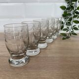 Set of 6 glasses