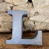 Letter metal - l