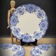 Set 4 flat plates Dordrecht
