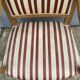 Fauteuil restauration en noyer