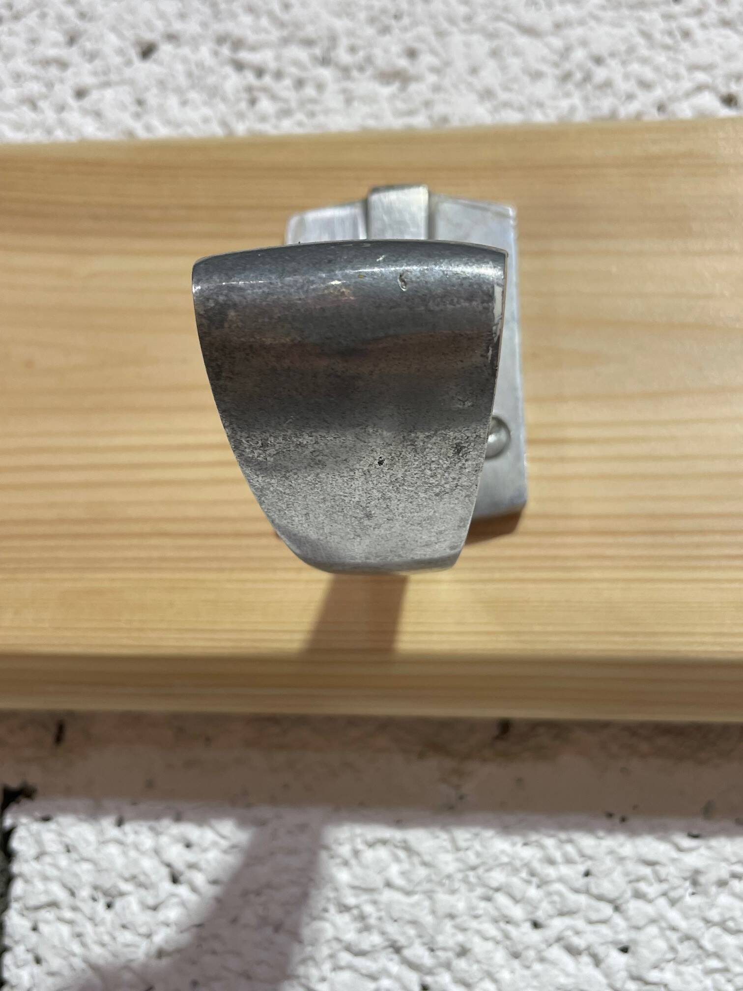 Vintage wall coat rack from the 1960s.