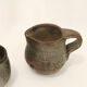 Set 2 cups & 1 pot in stoneware
