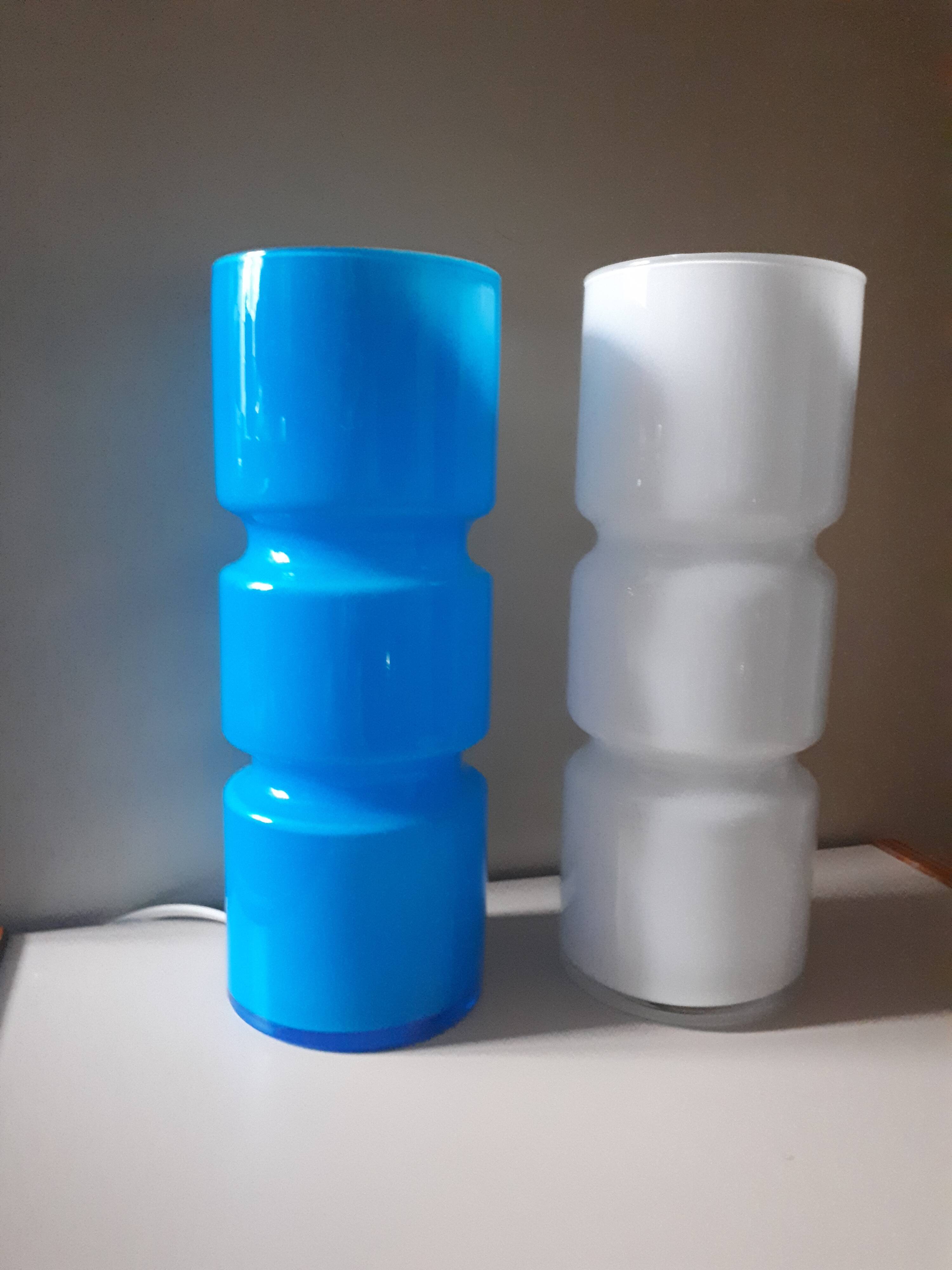 Pair of vintage Habitat Fitz lamps