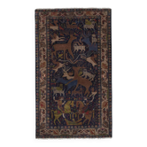 Tapis turc vintage fait main