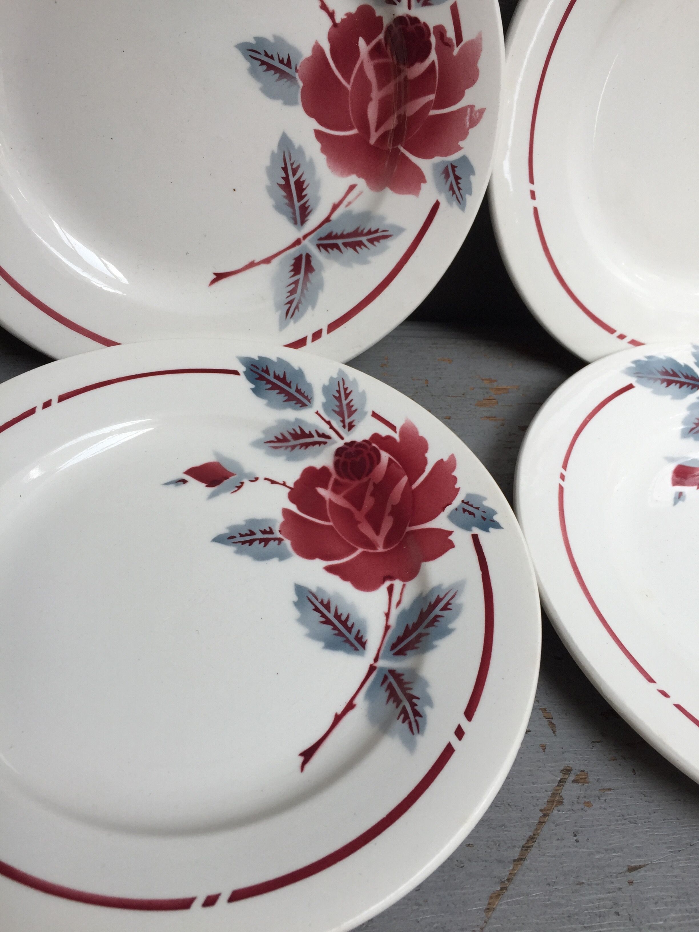 6 plates Moulin des Loups