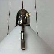 Adjustable Art Deco pendant lamp
