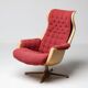 Galaxy armchair by Alf Svensson & Ingvar Sandstrom for DUX