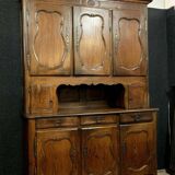 Buffet époque louis XV en chêne massif vers 1750 région Lorraine