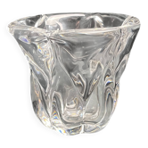 Vintage, petit vase en cristal Val Saint Lambert XXème