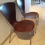 Pair of chairs 50s