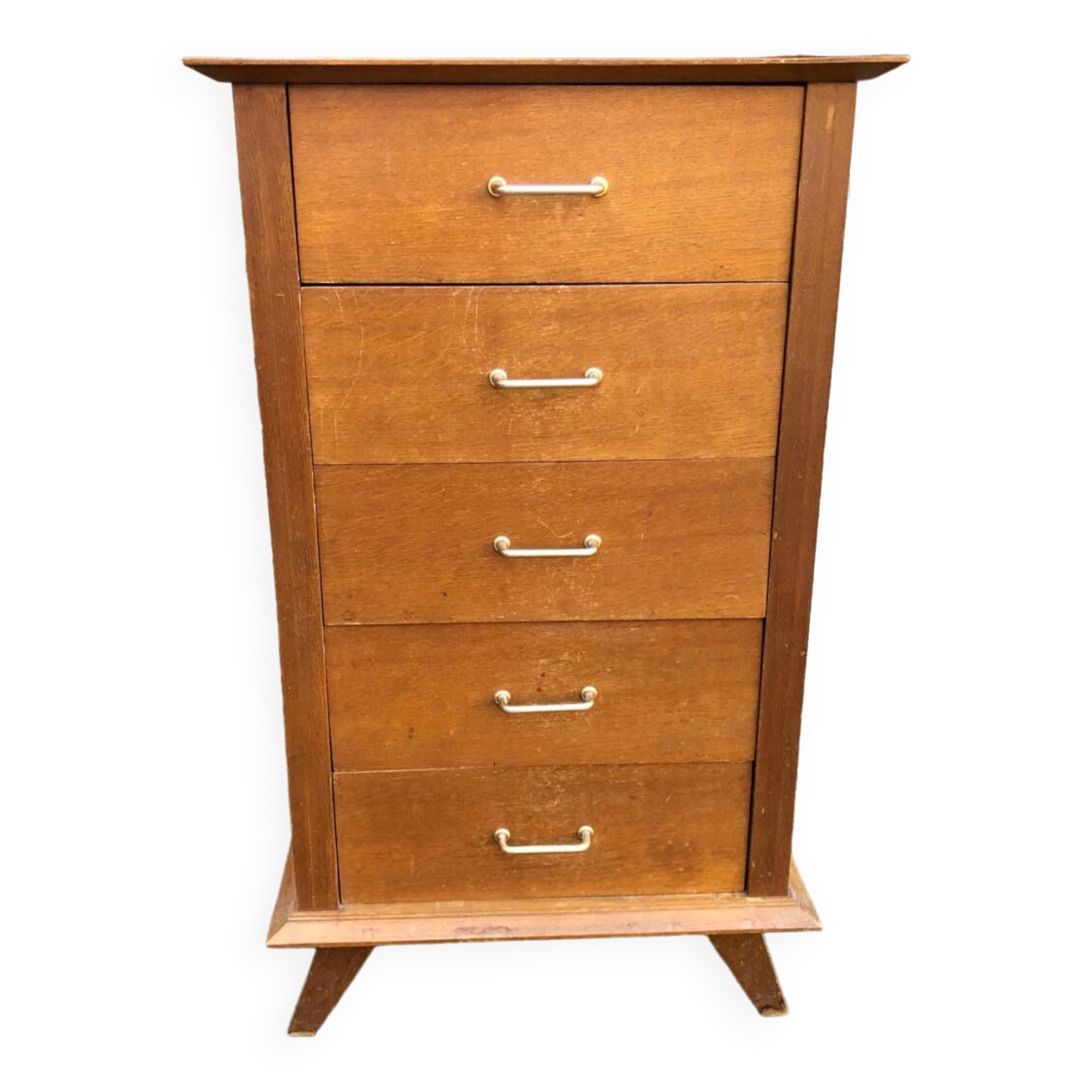 Vintage chiffonier chest of drawers 1950