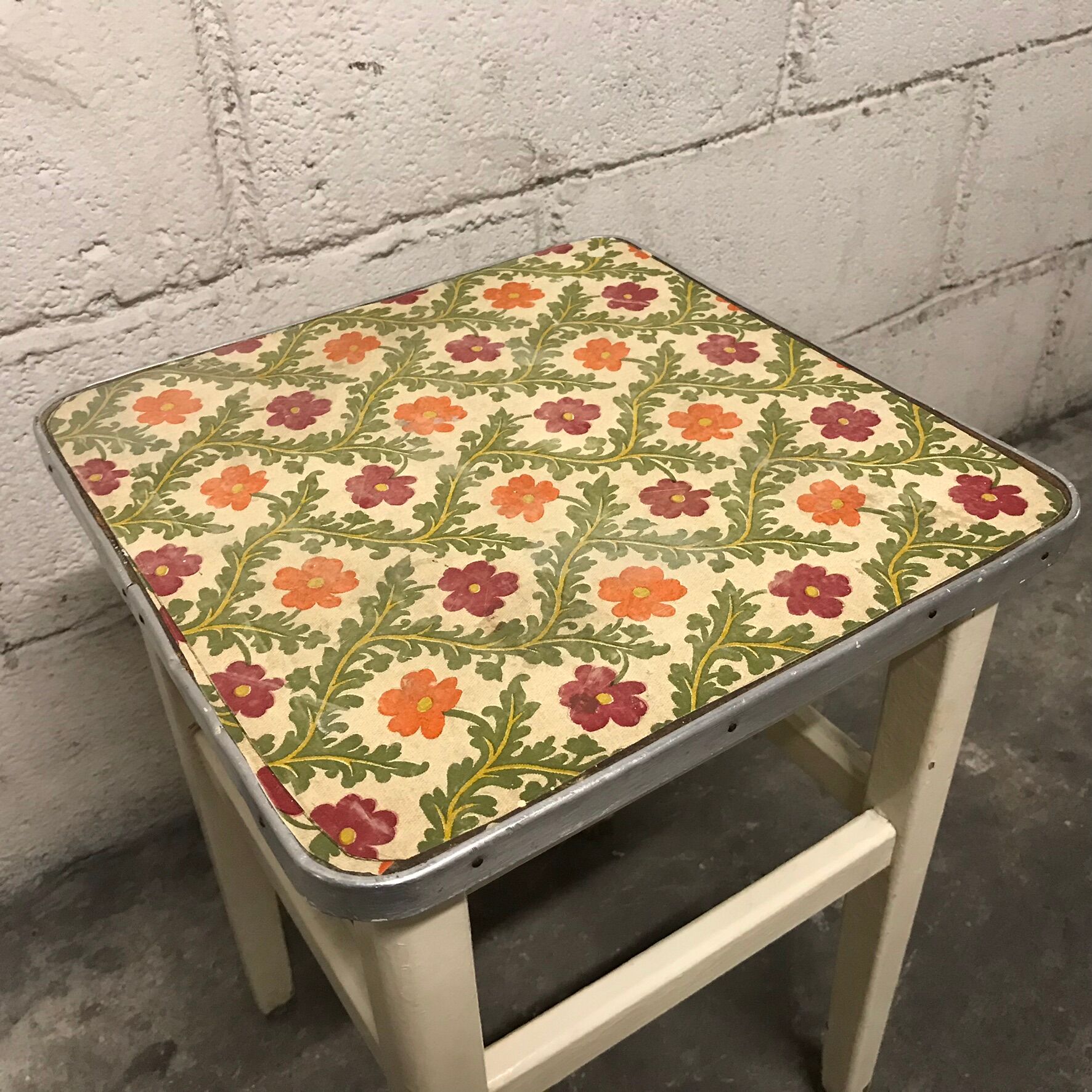 Vintage wooden stool
