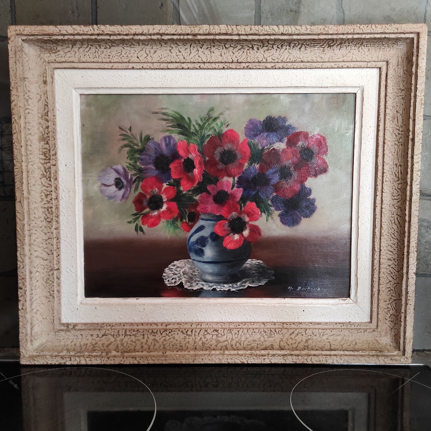 Painting Anemones Auguste Boiteux