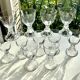 Verres Saint Louis Crystal modèle Cluny
