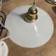 Opaline wall lamp