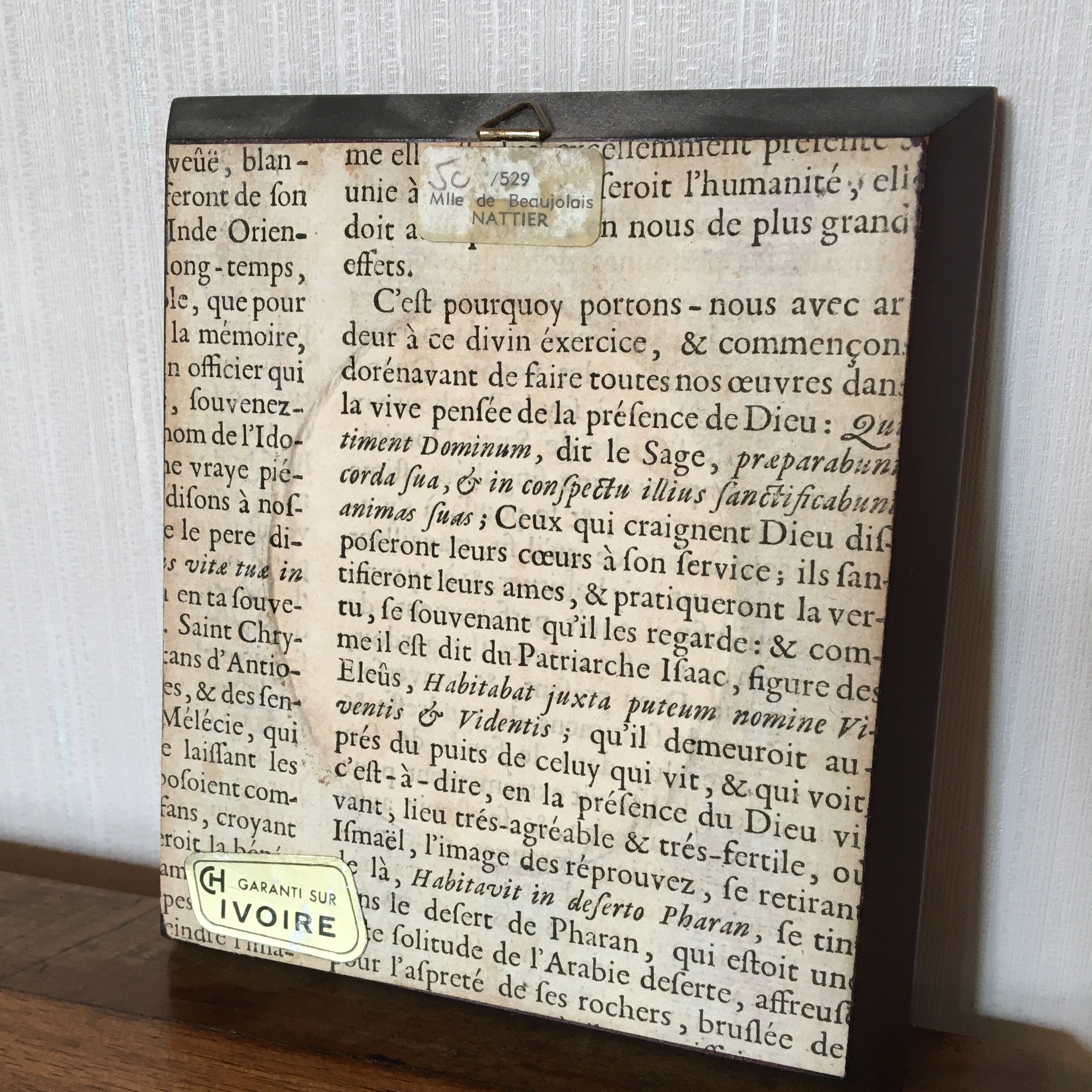 Miniature portrait in Louis XV style