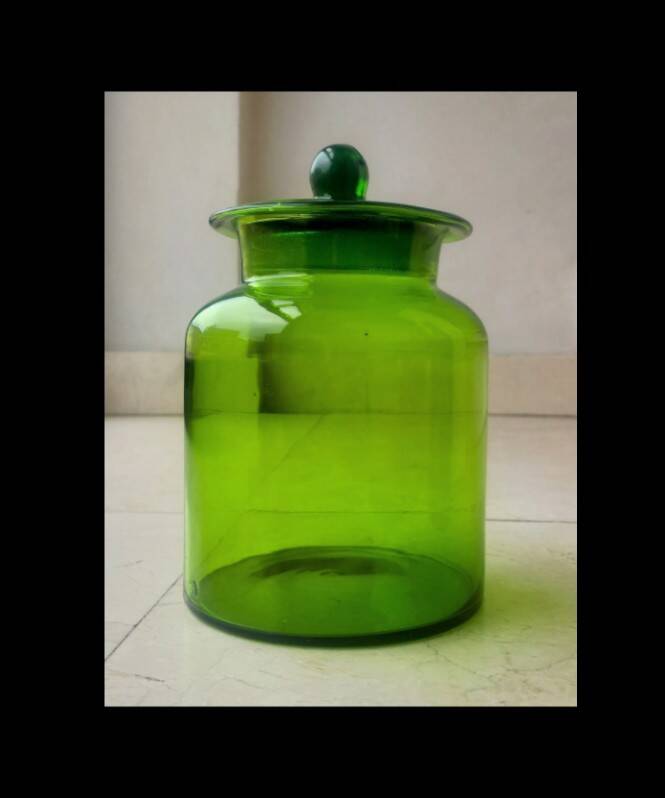 Pair Takahashi apothecary jars