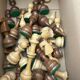 32 Staunton chess pieces in turned boxwood