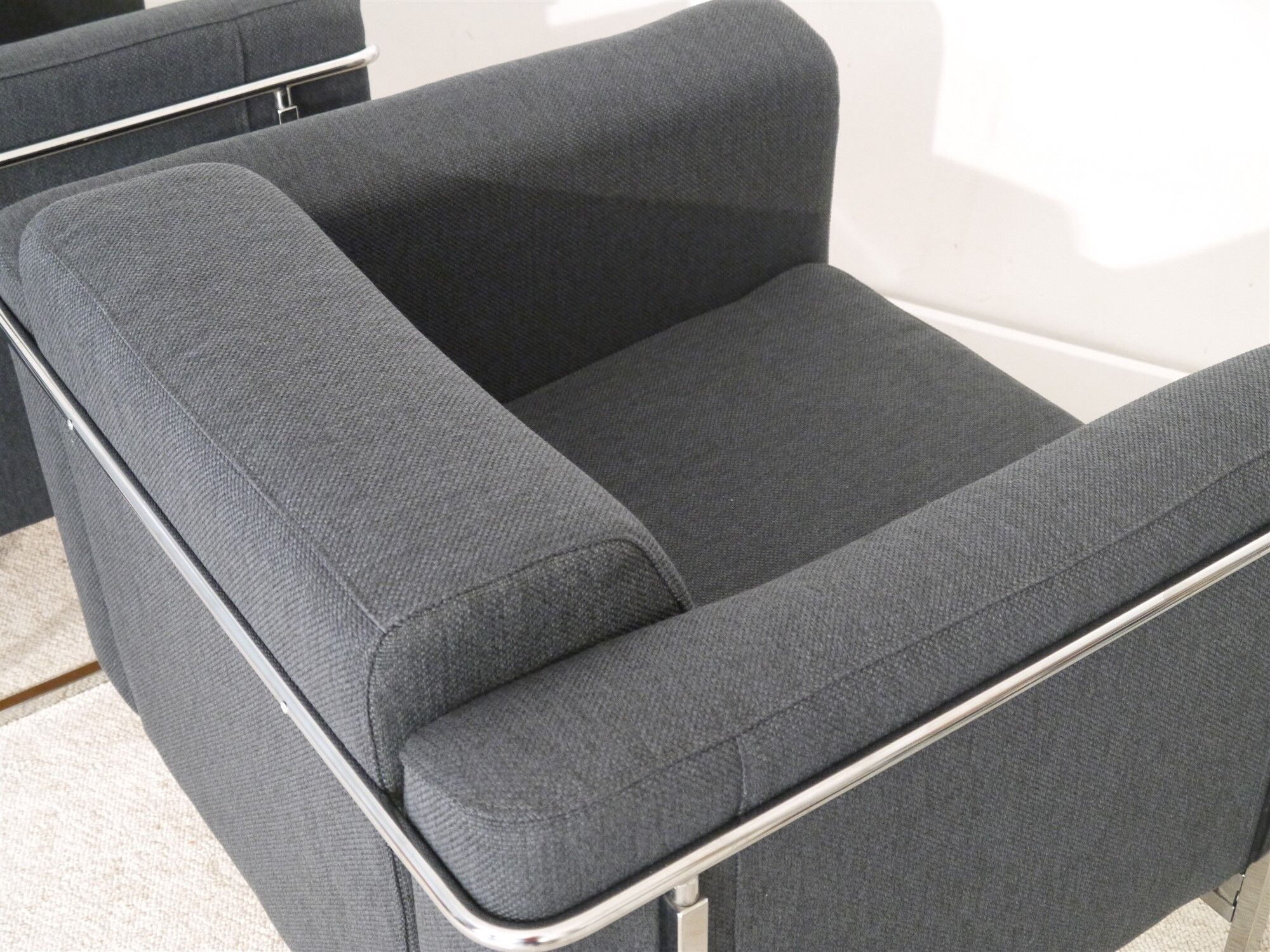 Pair of vintage Asko armchairs 1970