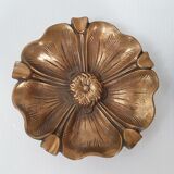 Paire de cendriers en bronze vintage