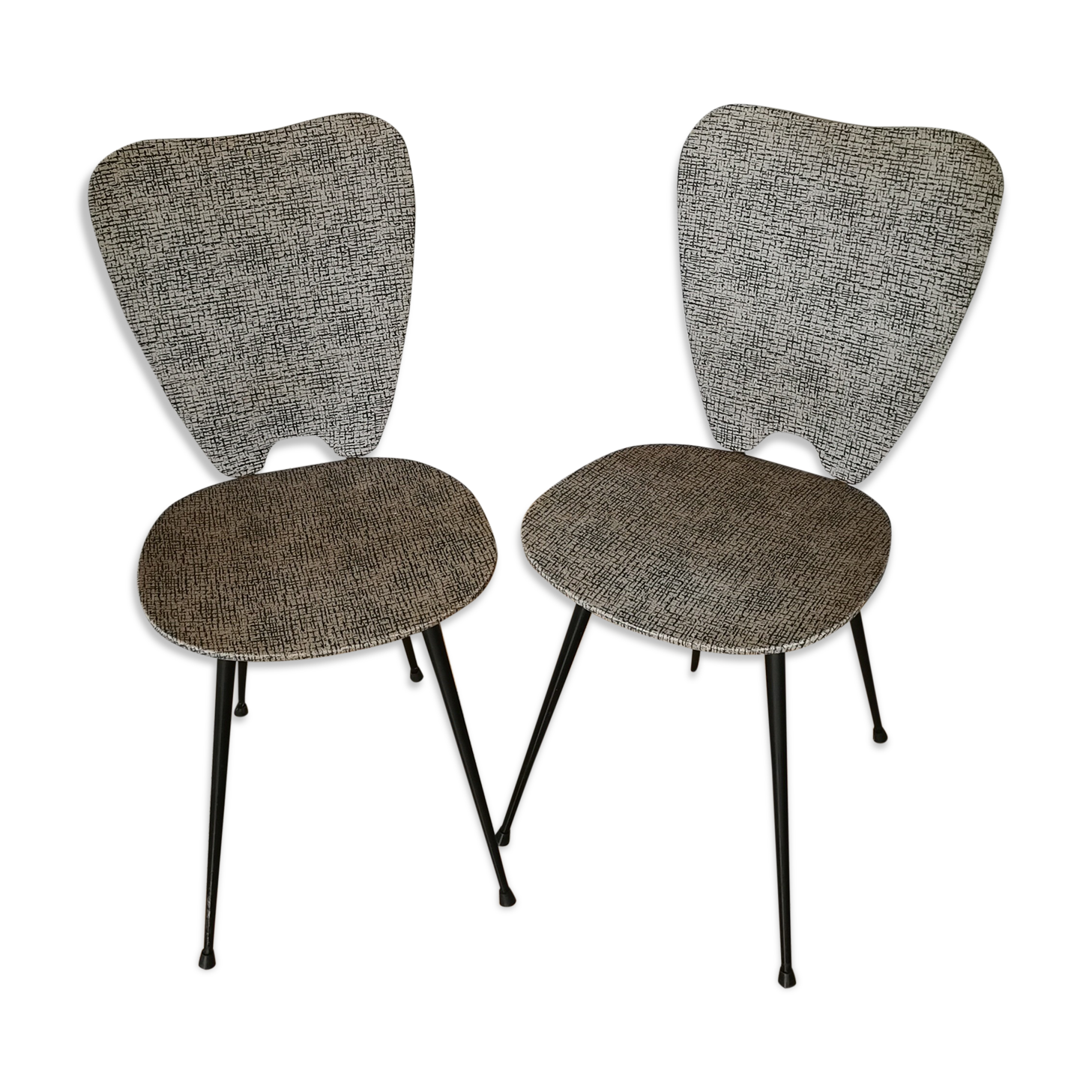 Lot 2 chaises vintage