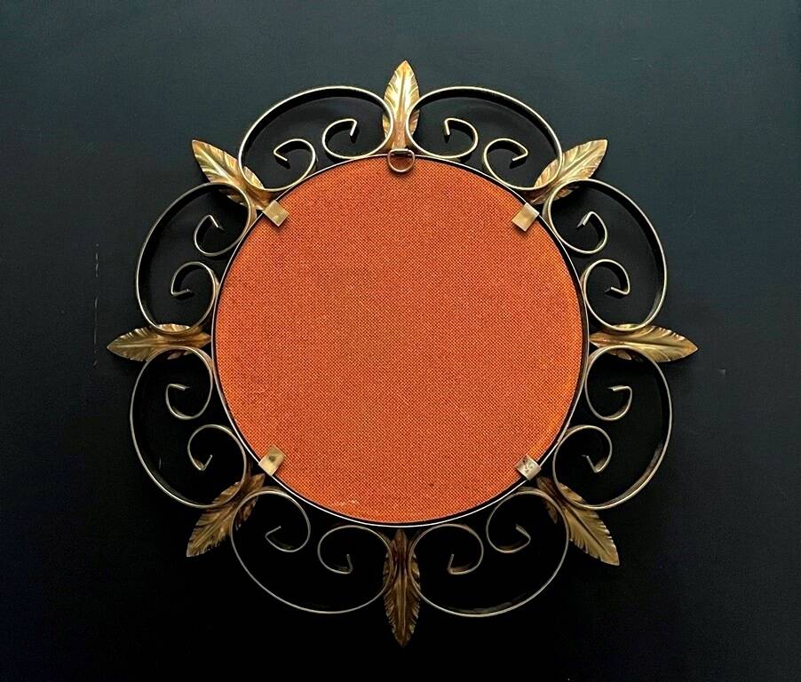 Sun Mirror Deknudt * Hollywood Regency * Vintage 60s