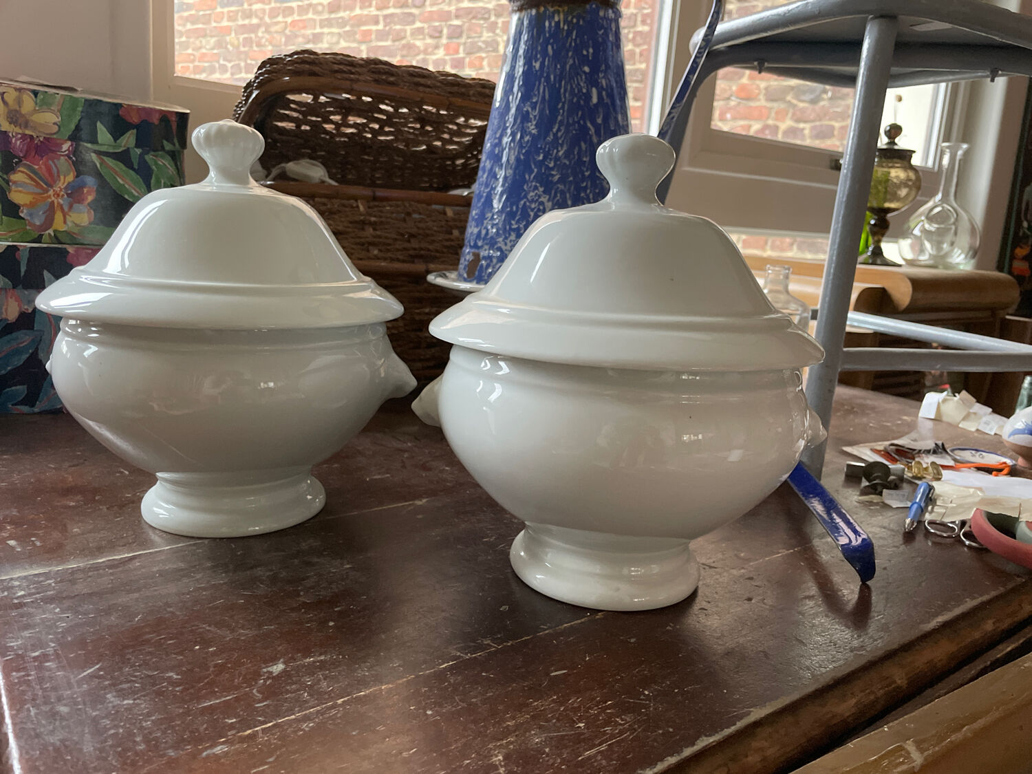 Duo soupières Léone