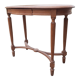 Oval console