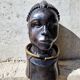 Buste tribal africain en ébène