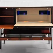 Rosewood bar cabinet from the 50s and 60s