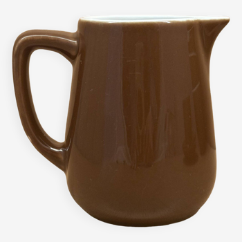 Brown milk jug