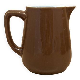 Brown milk jug