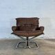 Fauteuil "Wing" en cuir, Harald RELLING, 1980s